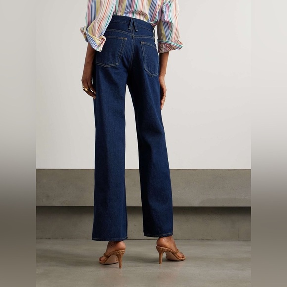 SLVRLAKE
Eva in Midnight Mile high-rise wide-leg jeans size 24 - Picture 3 of 9